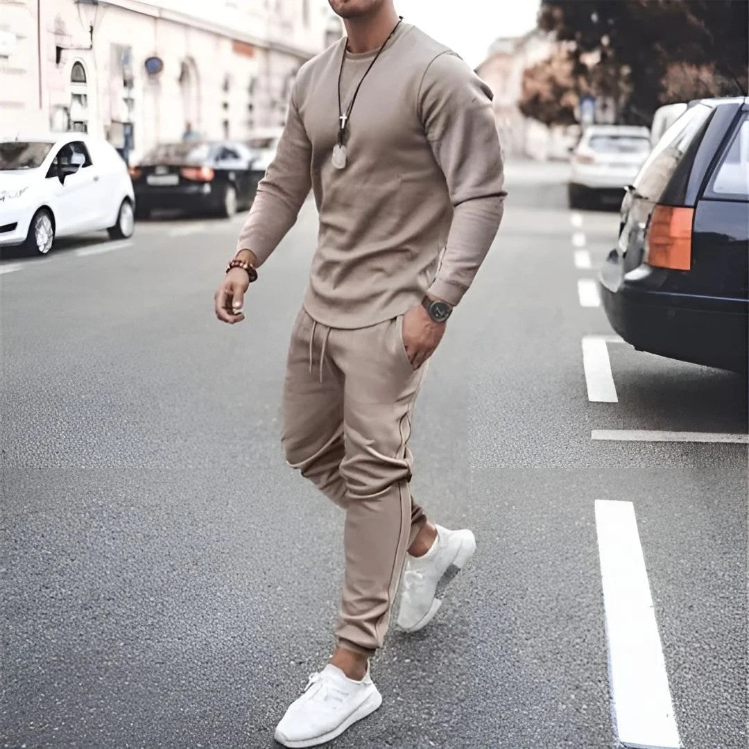Jonathan | Men’s Casual Long Sleeve Two Piece Tracksuit