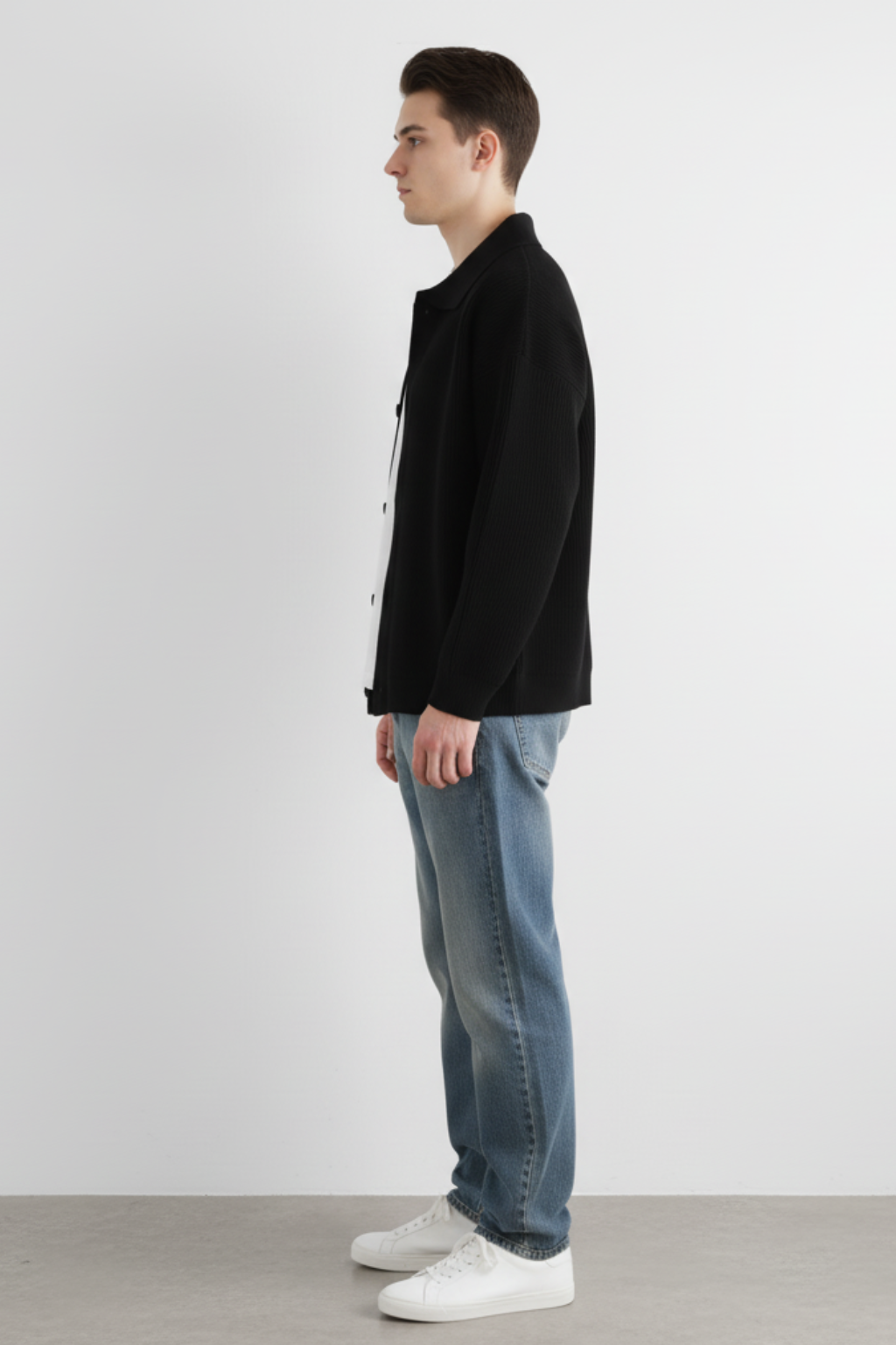 Men’s Cardigan Sweater Jacket - Stylish Wear