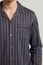 Men’s Long Sleeve Pajama Set - Fall and Winter Loungewear