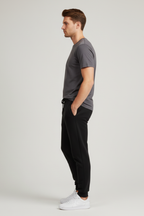 Men’s Loose Fit Jogger Trousers - With Elastic Waist