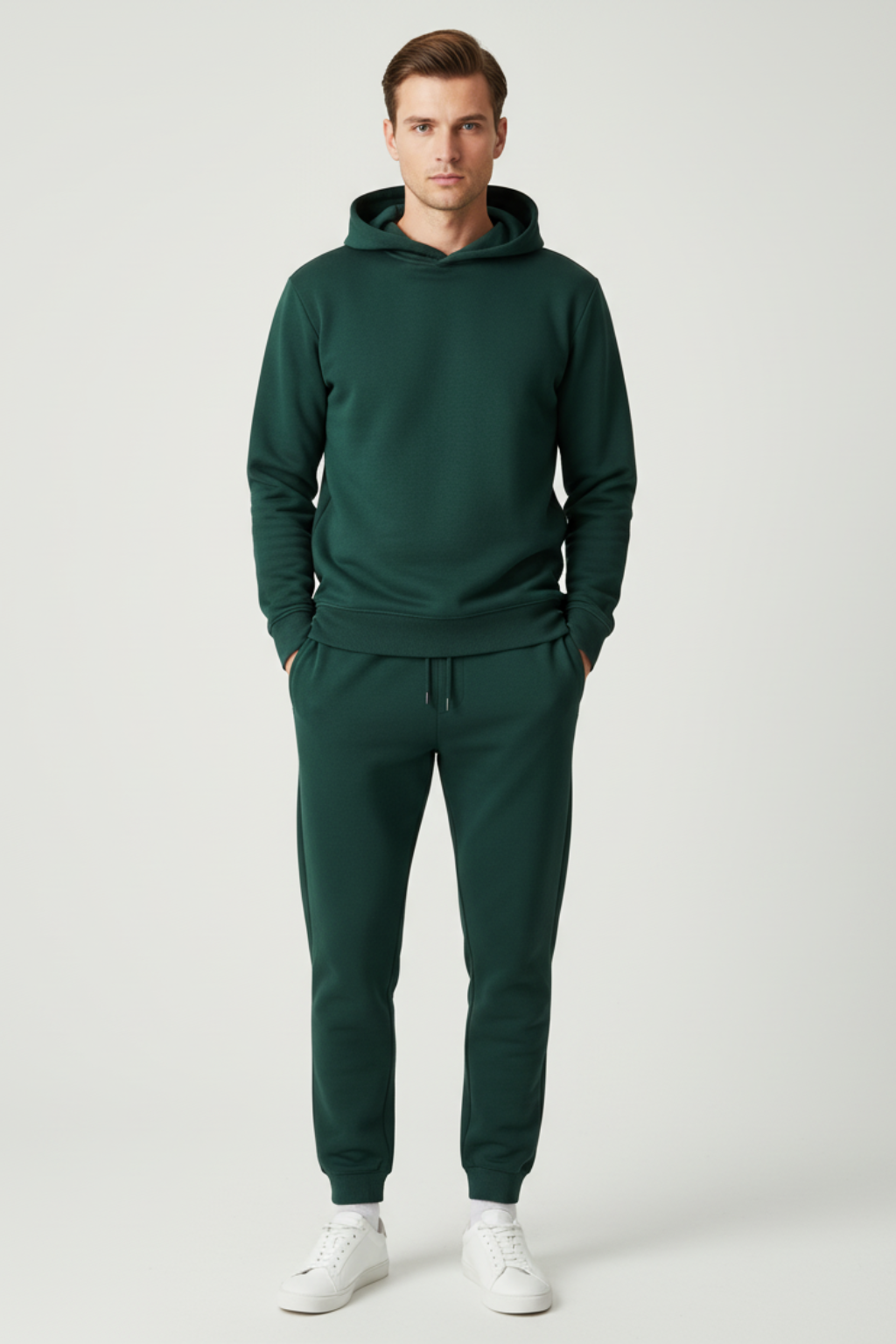 Men’s Loose Fit Jogger Trousers - With Elastic Waist