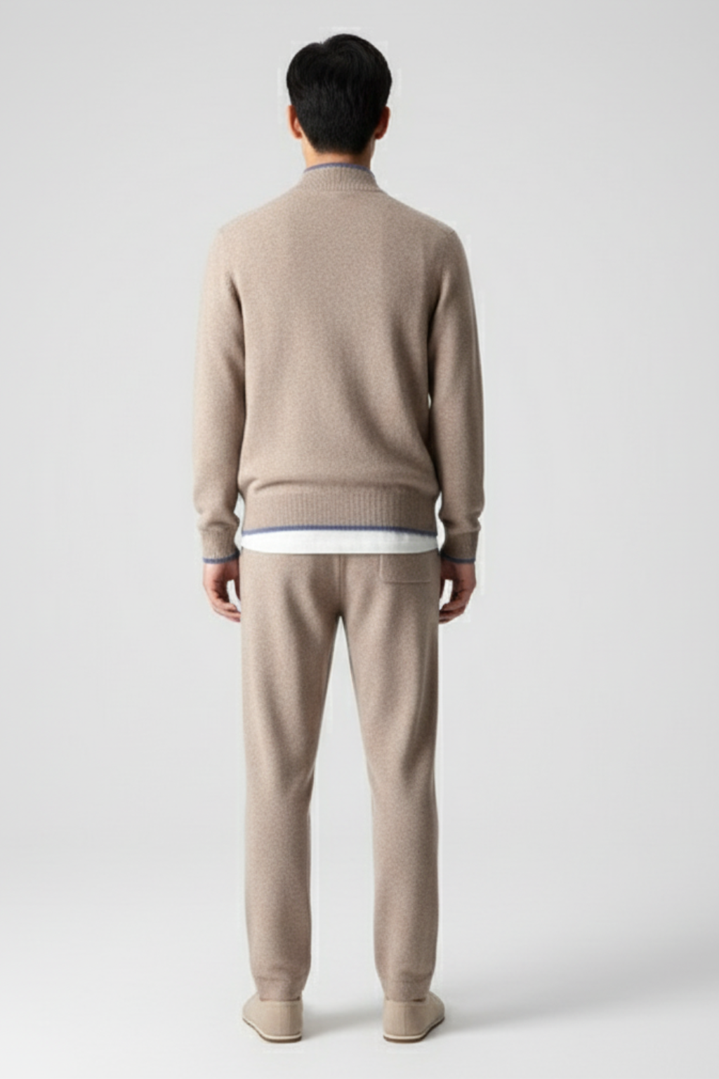 Men’s Merino Lounge Set - Elevated Two-Piece Knitted Leisurewear