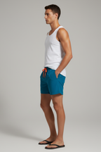 Men’s Quick-Dry Beach Shorts - Loose Fit Summer Swim Trunks