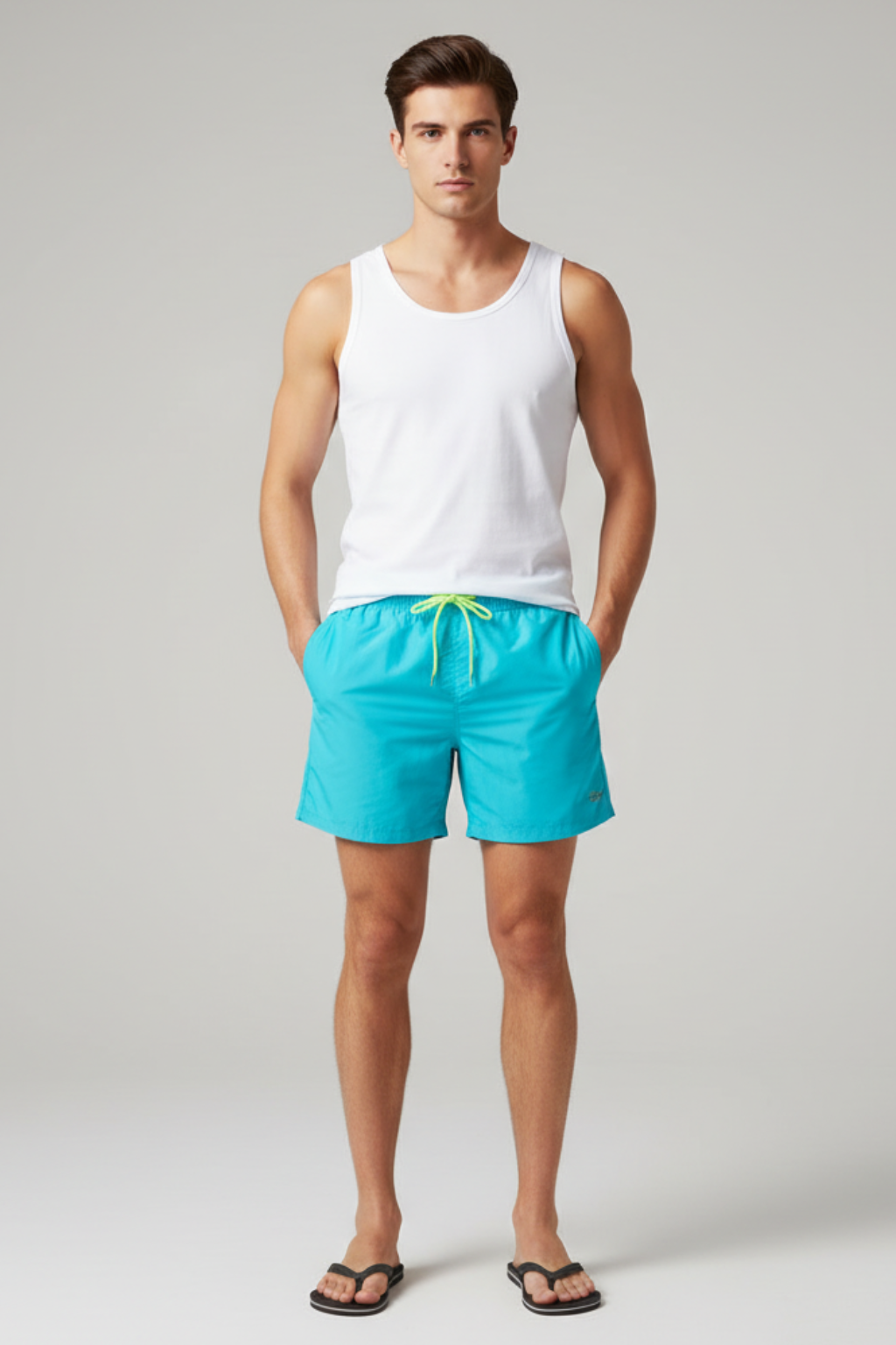 Men’s Quick-Dry Beach Shorts - Loose Fit Summer Swim Trunks
