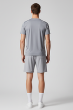 Men’s Quick-Dry Sports T-Shirt - Short Sleeve Top with Reflective Strip