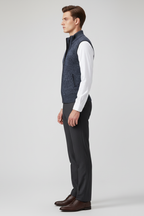 Men’s Sleeveless Zipper Knit Vest - Versatile Layer for Casual Wear