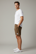 Men’s Summer Corduroy Shorts - Lightweight Loose Fit Casual Wear