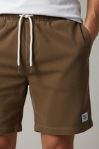 Men’s Summer Corduroy Shorts - Lightweight Loose Fit Casual Wear
