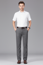 Men’s Summer Straight Jeans - Lightweight Slim Denim Trousers