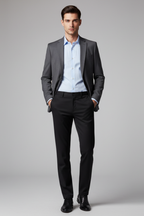 Men’s Summer Thin Straight Pants – Stretch Daily Trousers