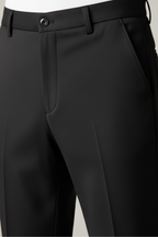 Men’s Summer Thin Straight Pants – Stretch Daily Trousers