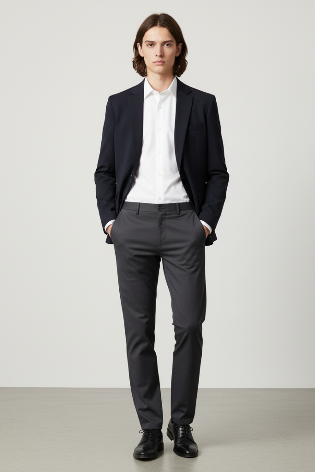 Men’s Summer Thin Straight Pants – Stretch Daily Trousers