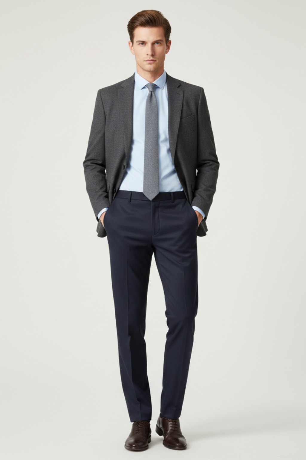 Men’s Summer Thin Straight Pants – Stretch Daily Trousers