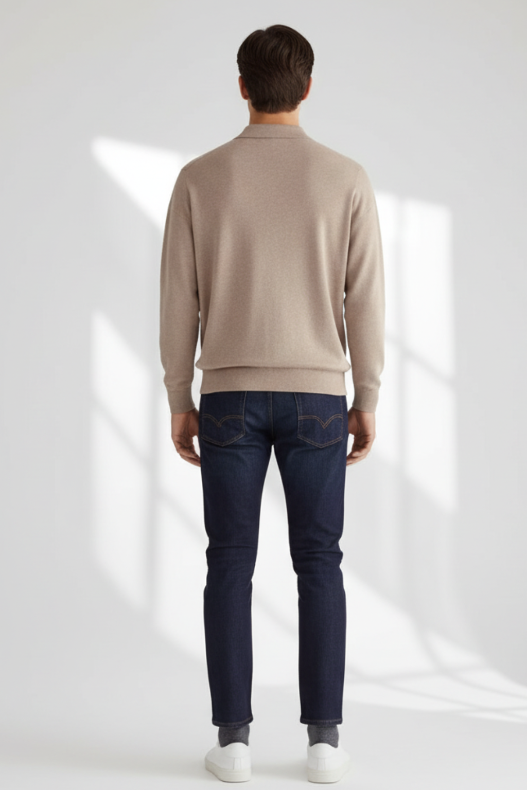 Men’s Textured Sweater - Elevated Layering Piece
