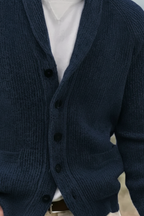Men’s Textured Knit Sweater - Elevated Layering Piece