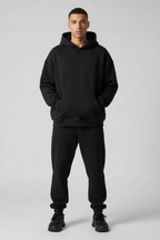 Men’s Weighted Hoodie - Knit Fabric with Relaxed Fit