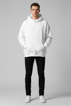 Men’s Weighted Hoodie - Knit Fabric with Relaxed Fit