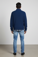Men’s Wool Sweater - Insulated Pullover for Casual and Formal Wear