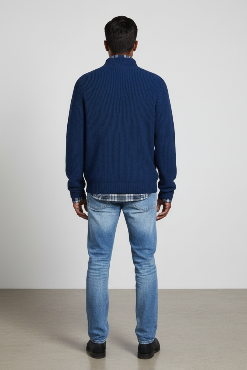 Men’s Wool Sweater - Insulated Pullover for Casual and Formal Wear