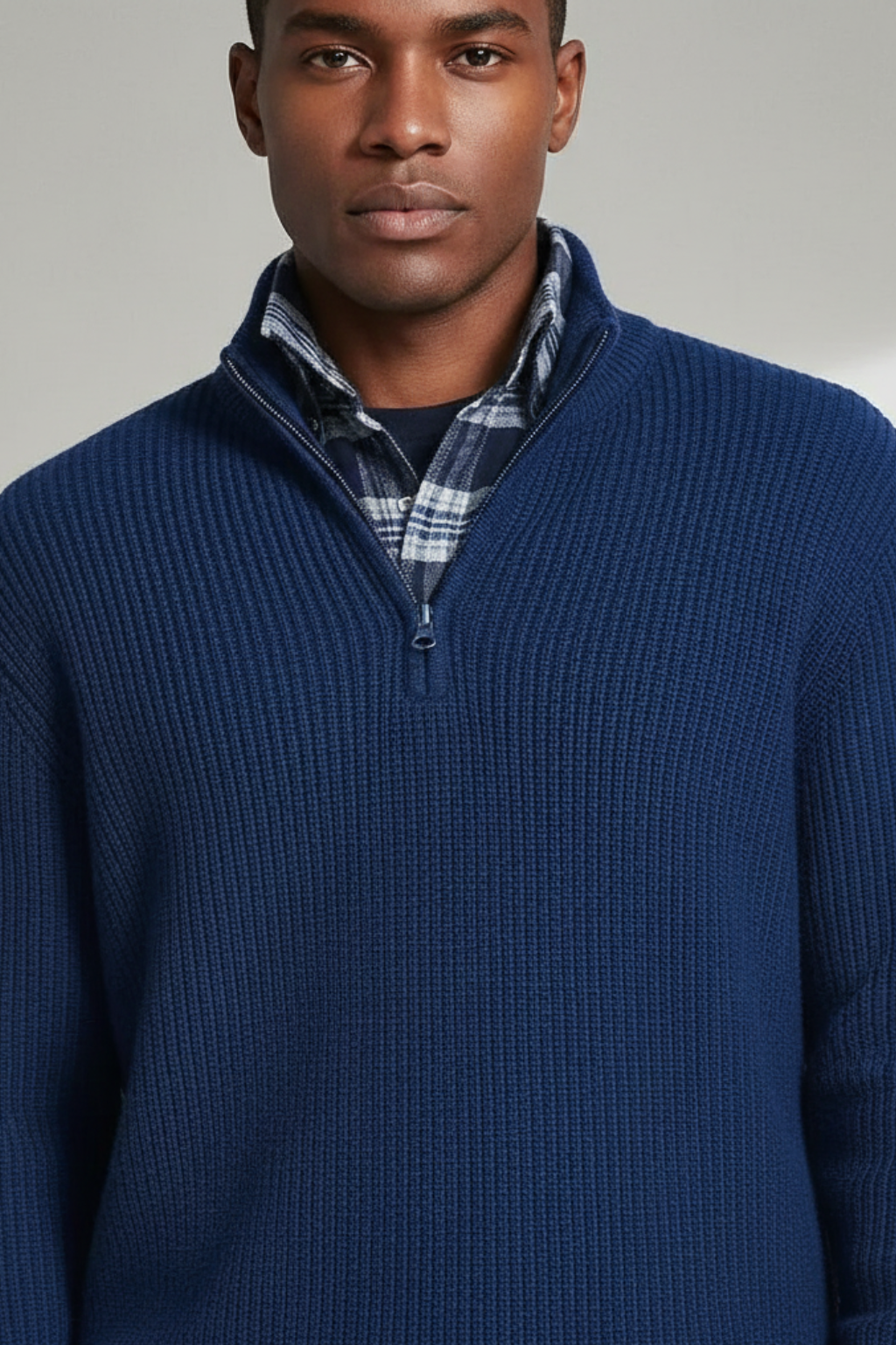 Men’s Wool Sweater - Insulated Pullover for Casual and Formal Wear