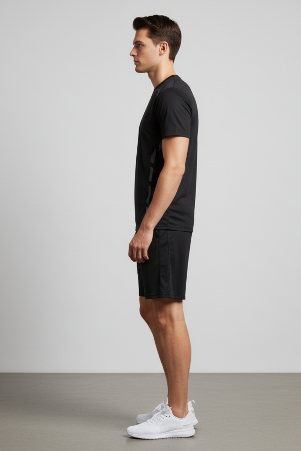 Men’s 2-Piece Summer Sports Set - Quick-Dry T-Shirt and Shorts