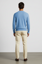 Men’s Classic Crew Knit Jumper - Refined Fibre and Everyday Structure
