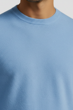 Men’s Classic Crew Knit Jumper - Refined Fibre and Everyday Structure