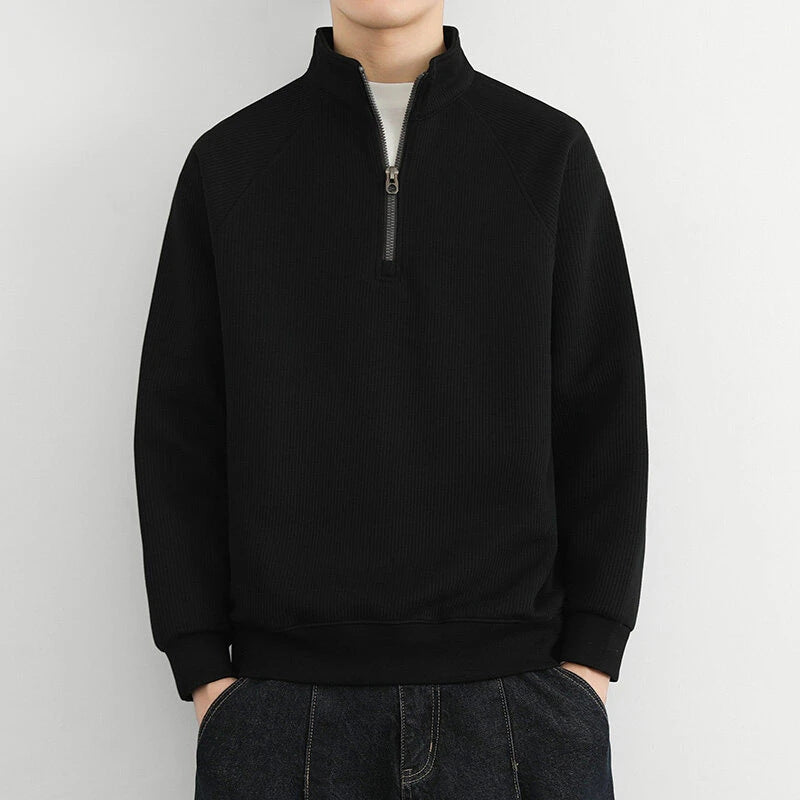 Jack | Men's Half Zip Ribbed Pullover Sweater
