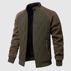 Charlie | Men’s Classic Long Sleeve Quilted Bomber Jacket
