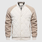 Charlie | Men’s Classic Long Sleeve Quilted Bomber Jacket