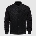 Charlie | Men’s Classic Long Sleeve Quilted Bomber Jacket
