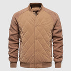 Charlie | Men’s Classic Long Sleeve Quilted Bomber Jacket