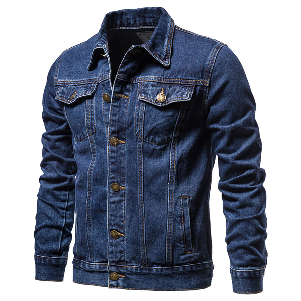 James | Men's Modern Slim Fit Denim Jacket