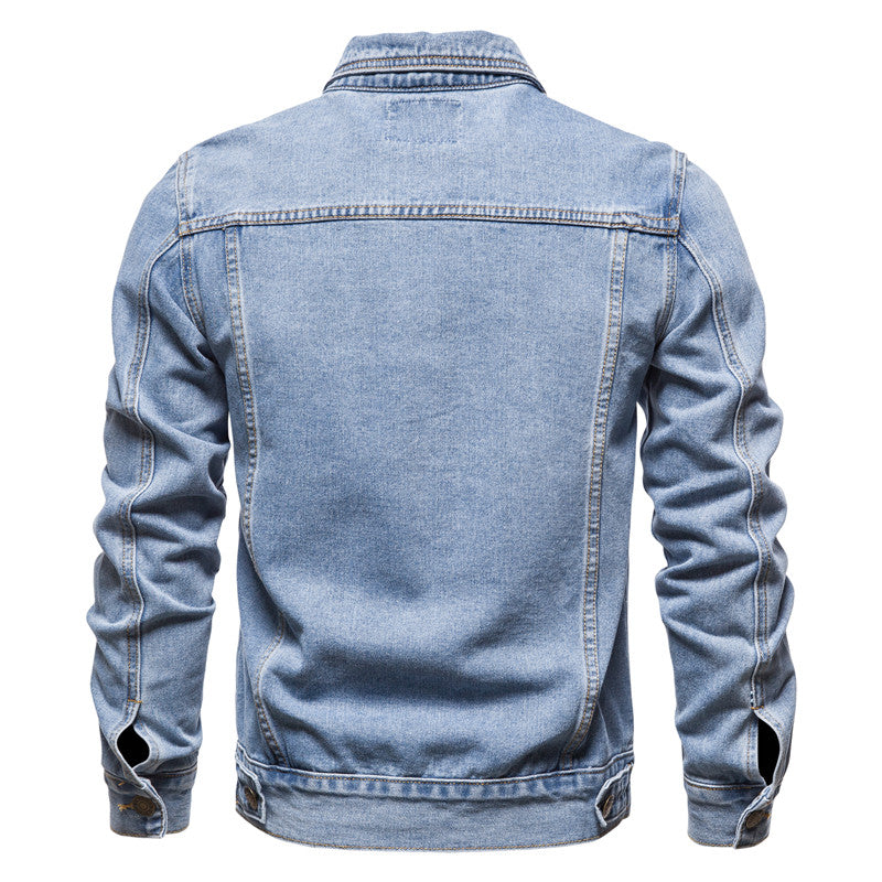 James | Men's Modern Slim Fit Denim Jacket