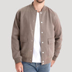 Harold | Men’s Snap Button Bomber Jacket
