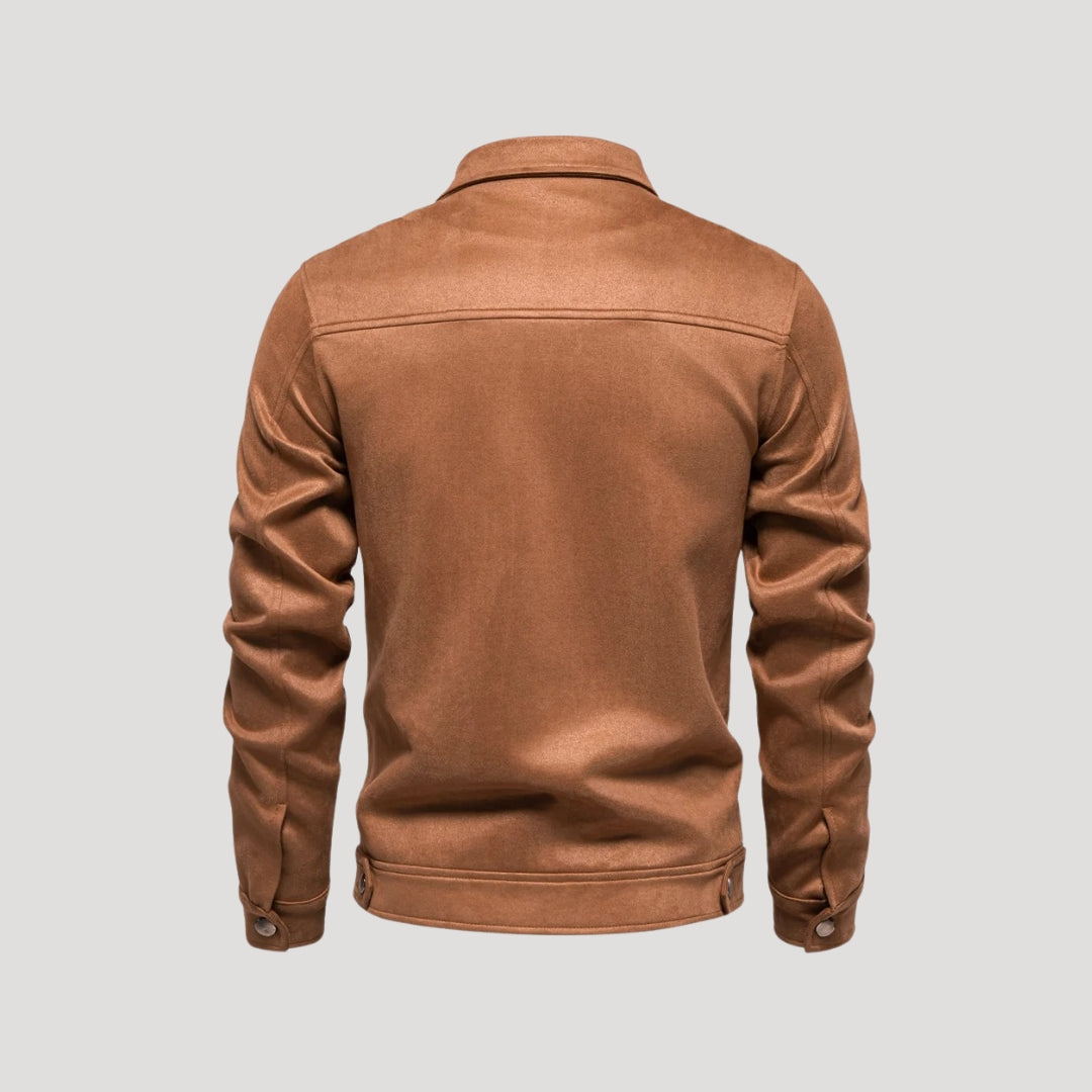 Harold | Men’s Snap Button Bomber Jacket