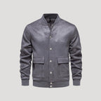 Harold | Men’s Snap Button Bomber Jacket