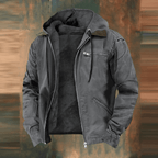 Earl | Men's Hooded Zip-Up Insulated Winter Jacket