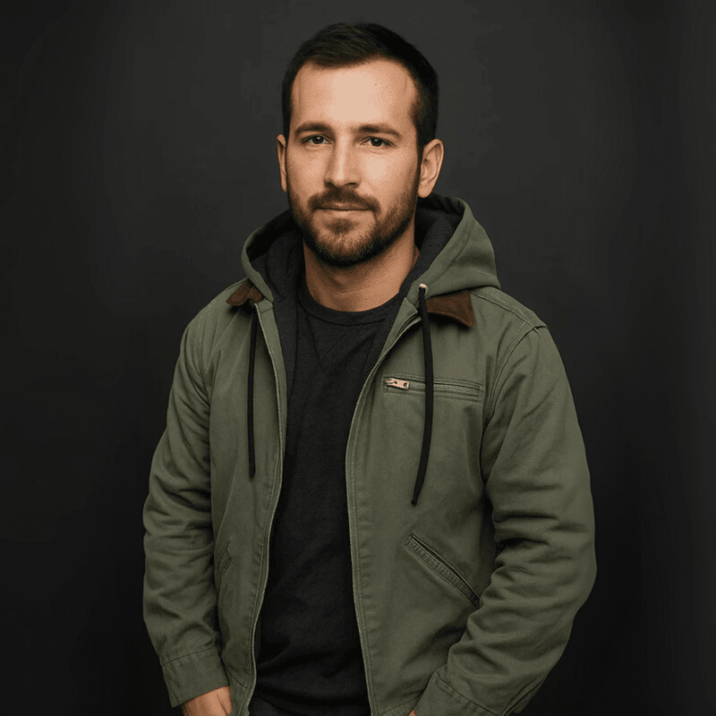 Earl | Men's Hooded Zip-Up Insulated Winter Jacket