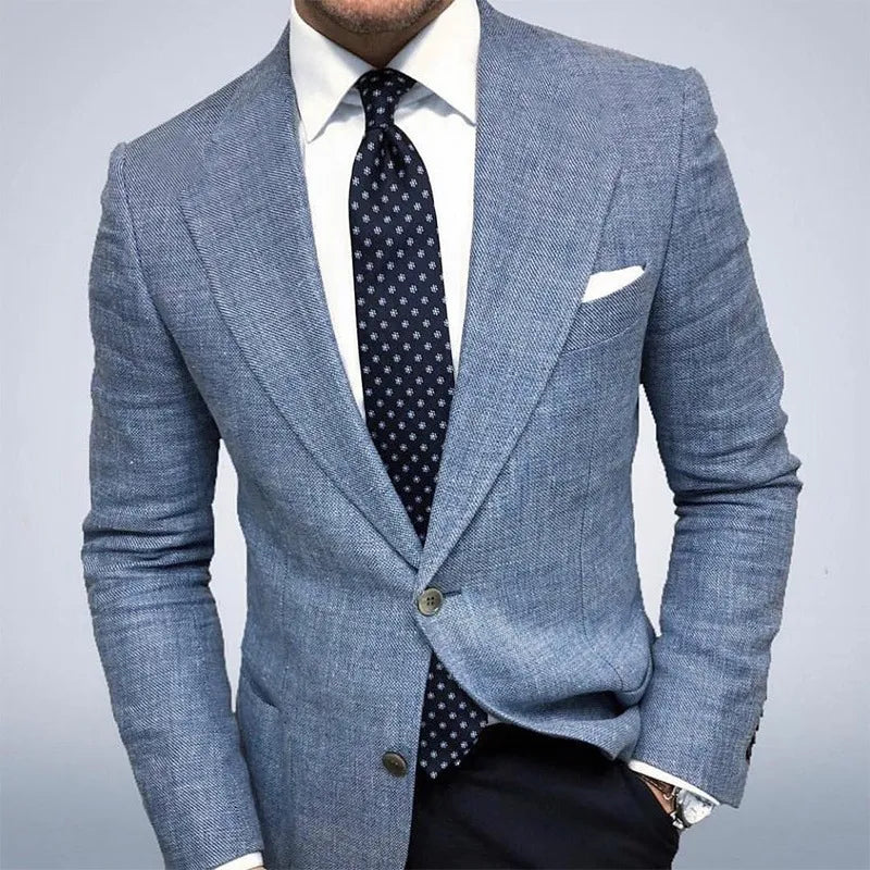 Henry | Men's Spring Tailored Textured Blazer Jacket