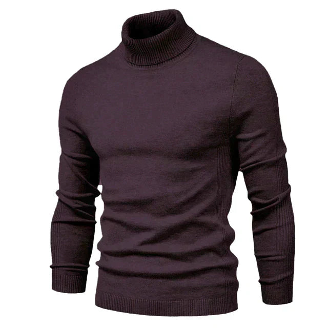 Bernard | Men's Soft Warm Turtleneck Knit Sweater