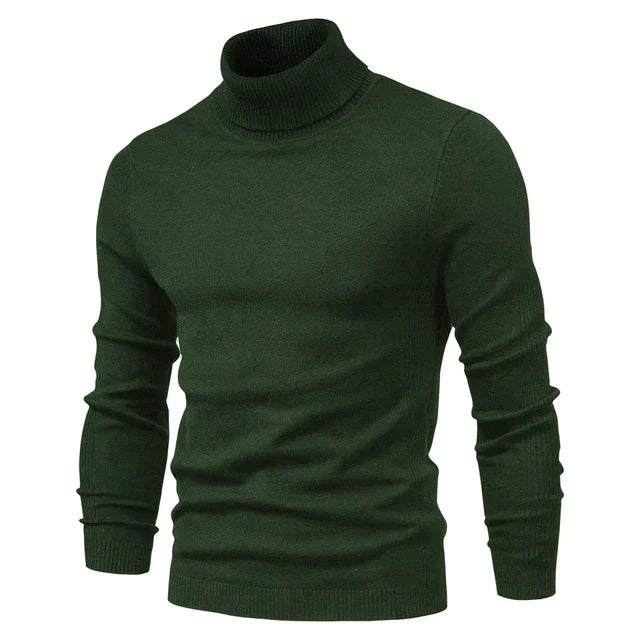 Bernard | Men's Soft Warm Turtleneck Knit Sweater