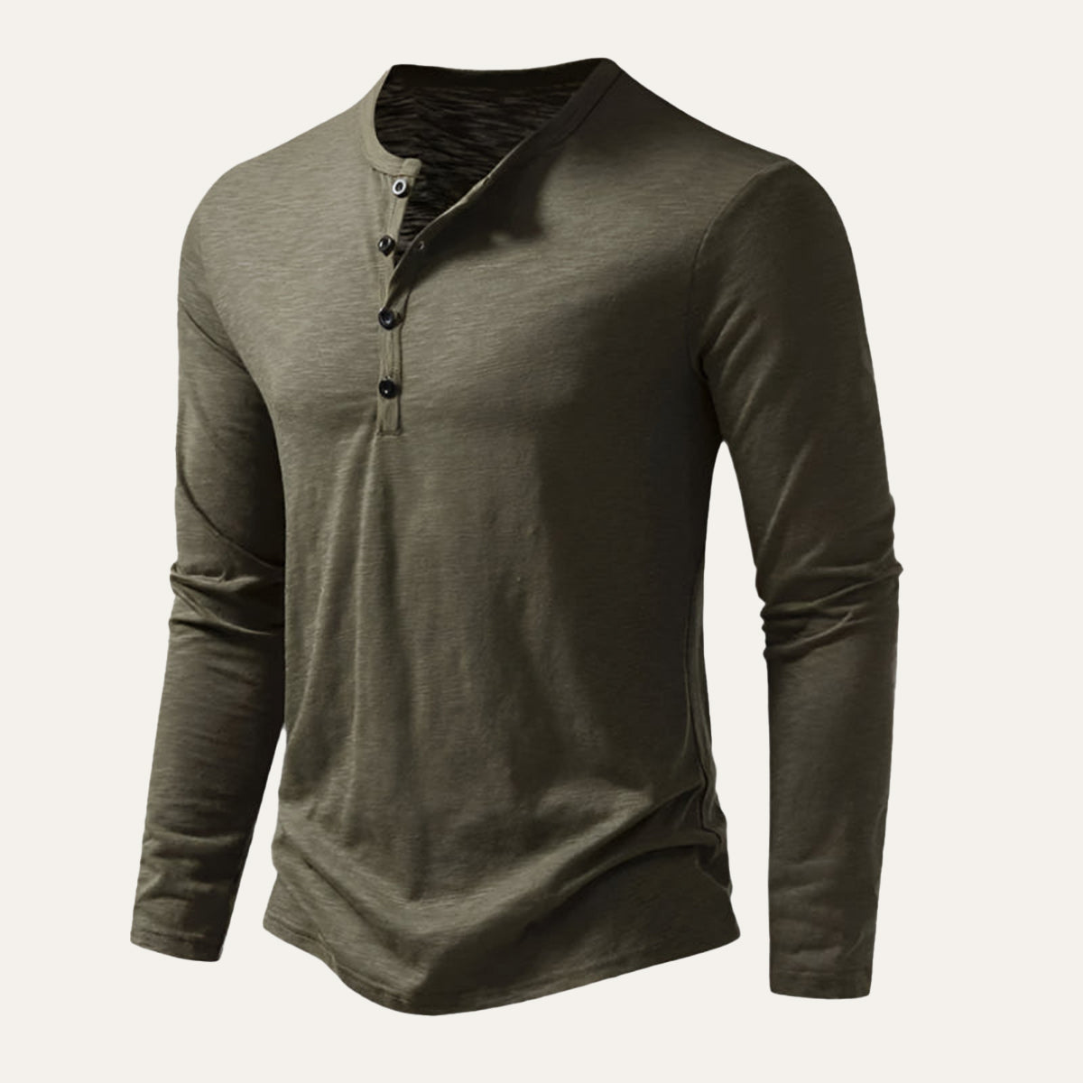 The Cromwell Long Sleeve Cotton Polo for Men