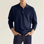 Lucas | Men's Minimal Long Sleeve Button Shirt
