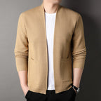 Danny | Men's Open Front Textured Knit Cardigan