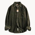 Alfred | Men’s Casual Corduroy Long Sleeve Shirt