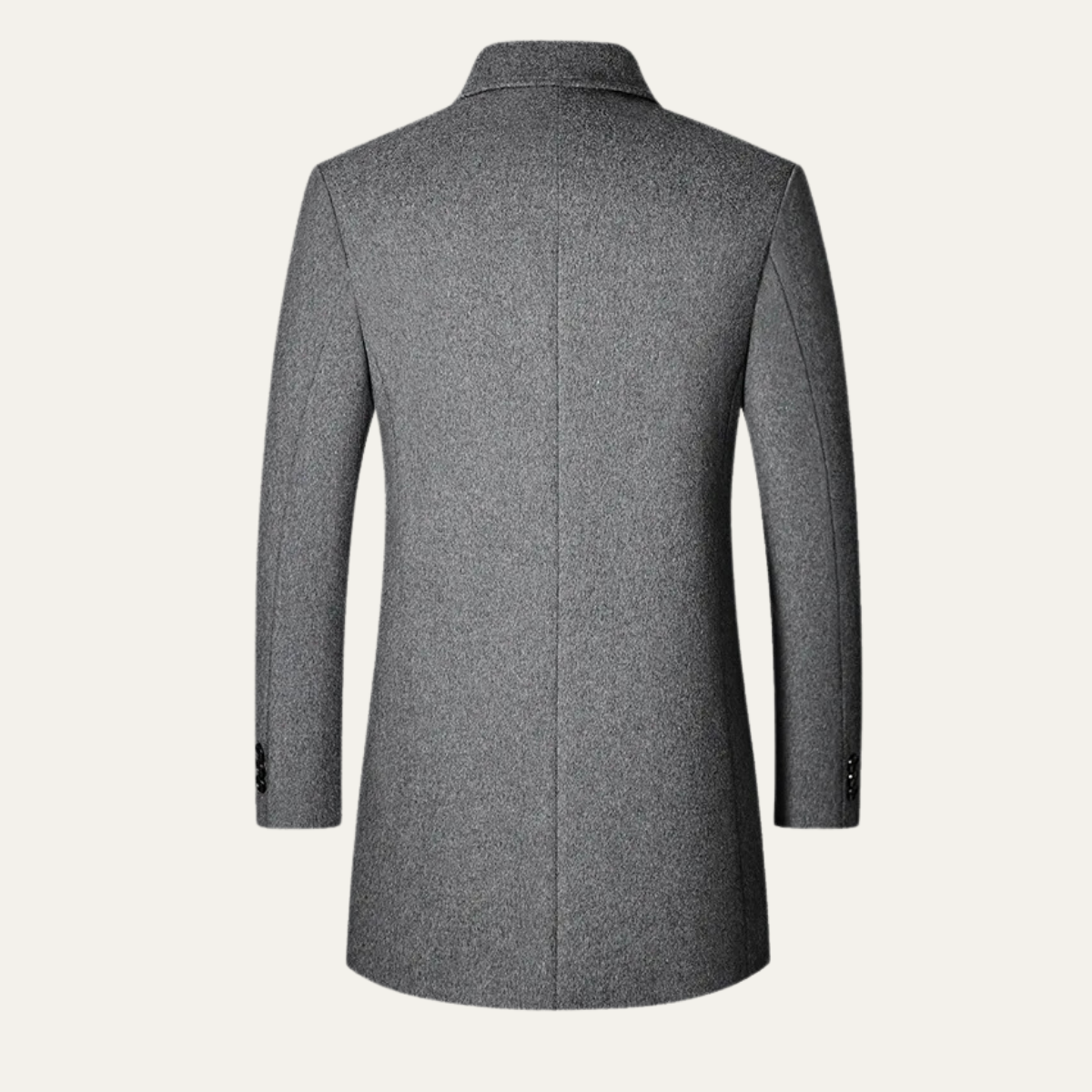 The Alderney Elegant Warm Long Wool Blend Men's Coat