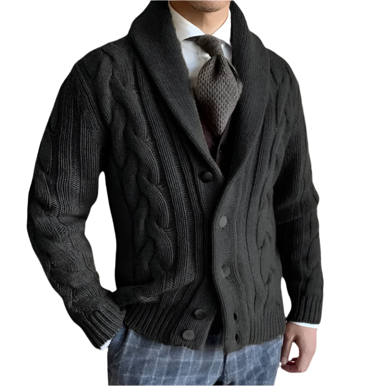 The Kensington Knitted Cardigan for Men
