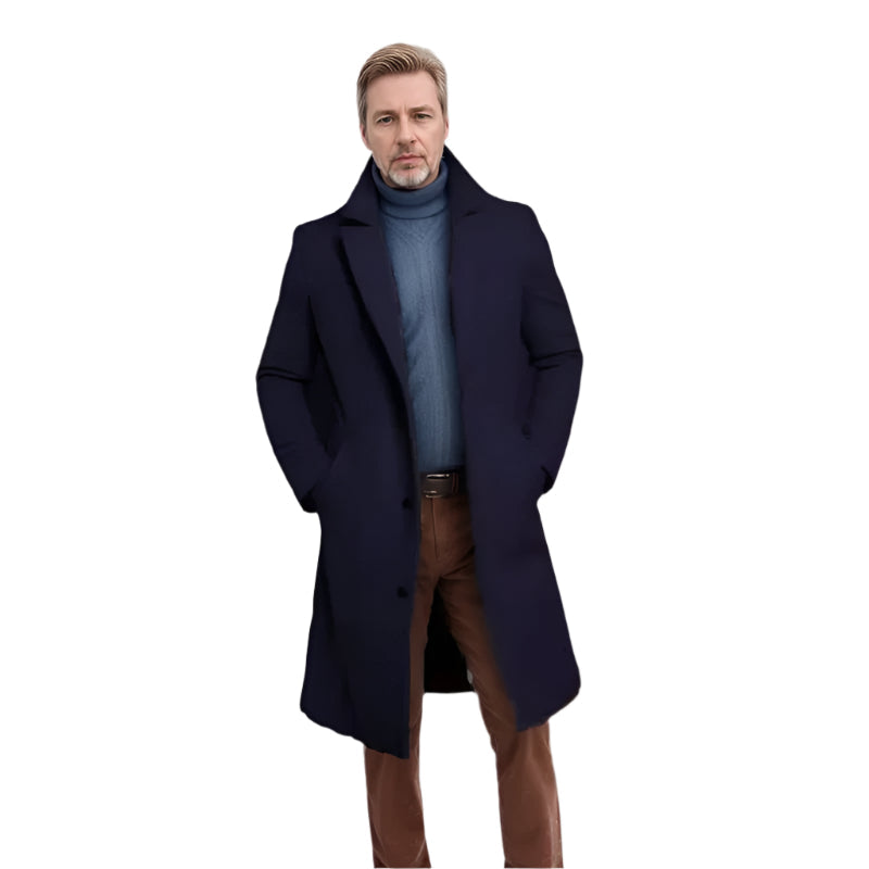 The Langley Mid Length Coat for Men