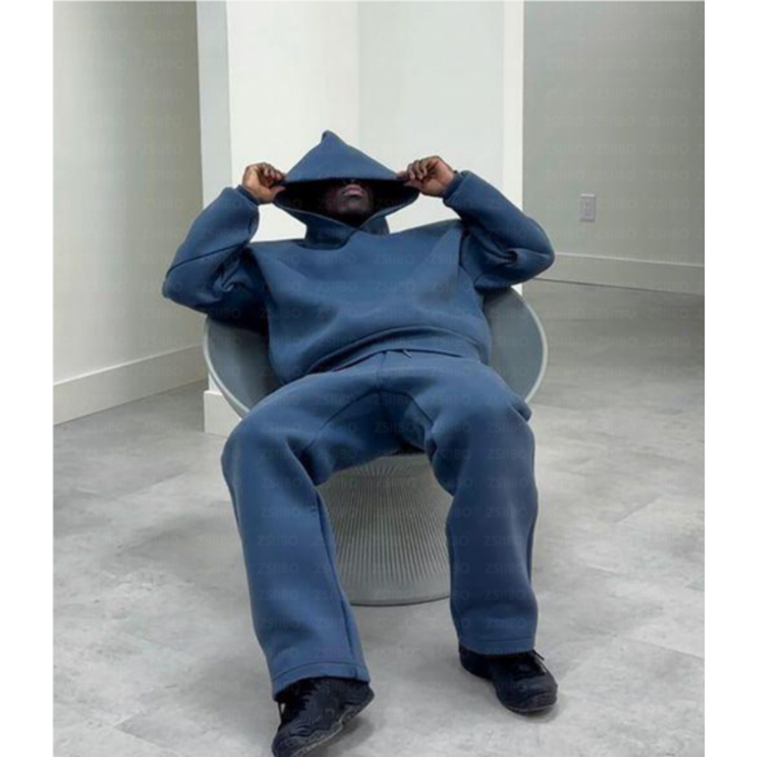 Noah | Men's Minimal Hooded Sweater Jogger Set